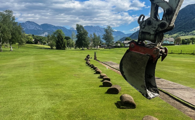 Irrigation installation works carried out by All Golf Services