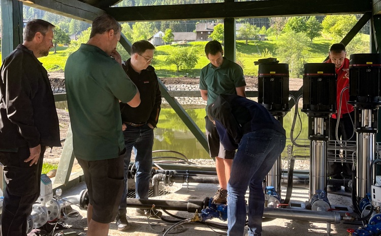New pump stations installed by All Golf Services at Imlauer Schloss Pichlarn
