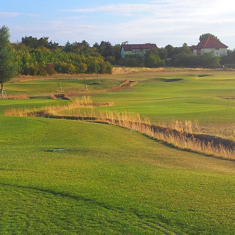 Twin Chapels Golf Resort golf course - completed construction