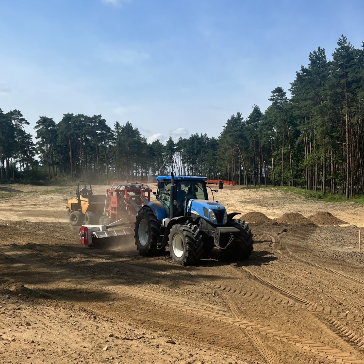 Karolinka Golf Park - construction phase